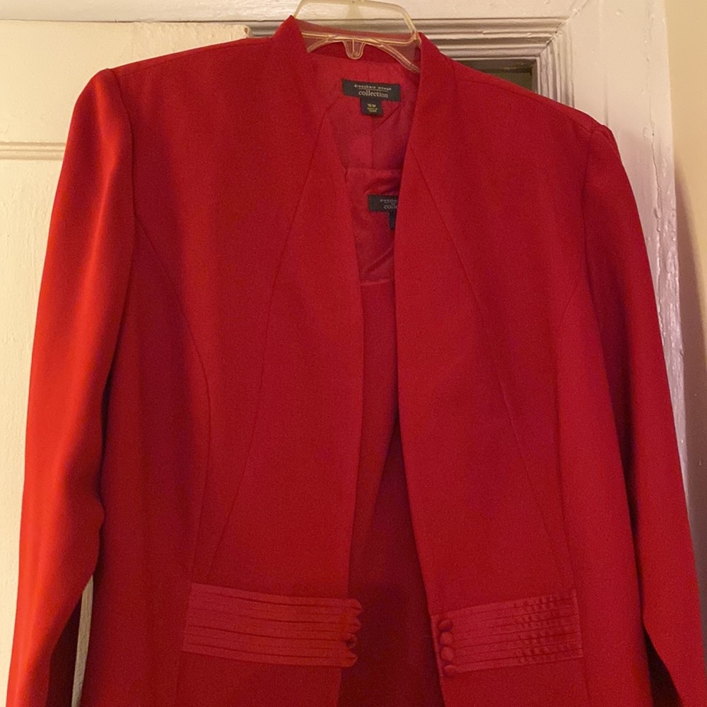 Red Dress Suit